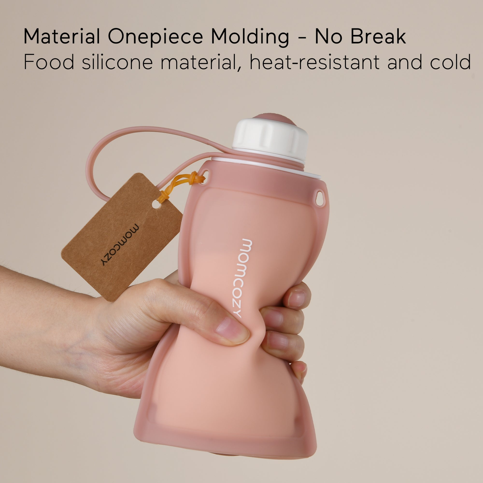 Momcozy Silicone Milk Storage Bags 2pcs Maternity Accessory Purple and White - MS010 - PY00NB