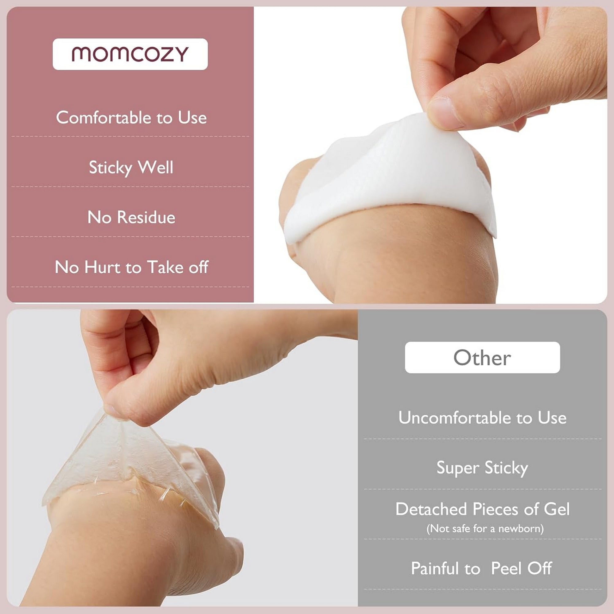 Momcozy Soothing Gel Pads Maternity Accessory White - BF009 - NA00NB