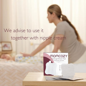 Momcozy Soothing Gel Pads Maternity Accessory White - BF009 - NA00NB