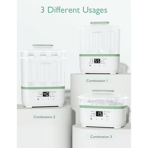Momcozy Sterilizers & Warmer 8 in 1 Sterilizer and Dryer White - Bottle Sterilizer