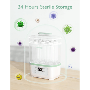 Momcozy Sterilizers & Warmer 8 in 1 Sterilizer and Dryer White - Bottle Sterilizer