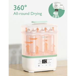 Momcozy Sterilizers & Warmer 8 in 1 Sterilizer and Dryer White - Bottle Sterilizer