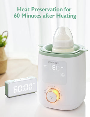 Momcozy Sterilizers & Warmer Baby Bottle Warmer White - Bottle Warmer