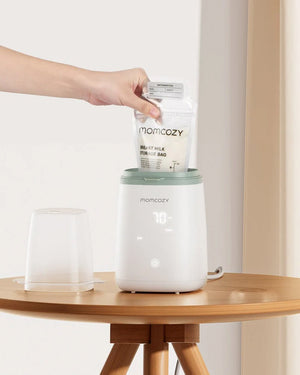 Momcozy Sterilizers & Warmer Bottle Warmer-2 White - Sterilizers and Bottle Warmer