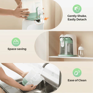 Momcozy Sterilizers & Warmer Instant Hot Water Dispenser White and Green - Sterilizers and Bottle Warmer