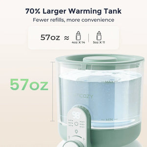Momcozy Sterilizers & Warmer Instant Hot Water Dispenser White and Green - Sterilizers and Bottle Warmer
