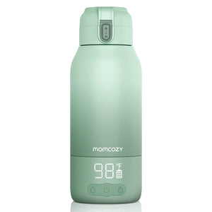 Momcozy Sterilizers & Warmer Portable Breast Milk & Water Warmer Green - Bottle Warmer