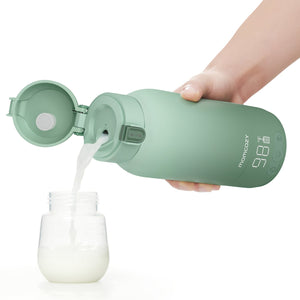 Momcozy Sterilizers & Warmer Portable Breast Milk & Water Warmer Green - Bottle Warmer