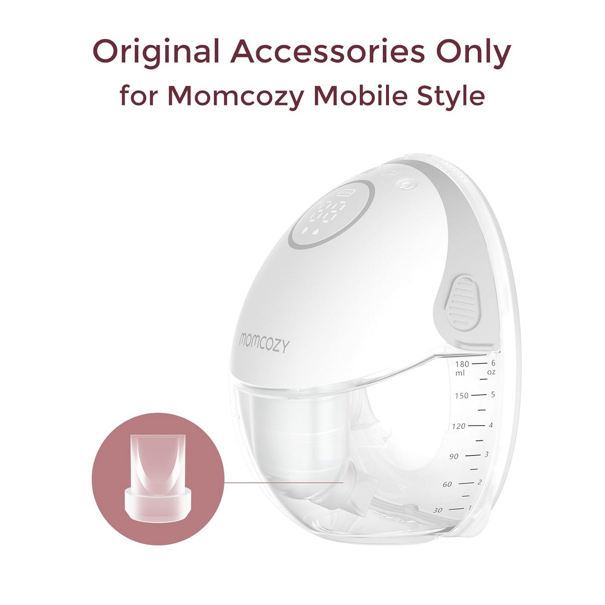 Momcozy Valve for M6 Breastpump Access Transparent - AS193 - NA00NB
