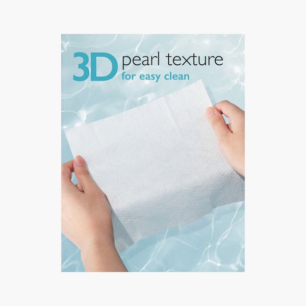 Momcozy Wipes Water Wipes-Extra Large Size Design- 3D pearl textured wipes for easy cleaning