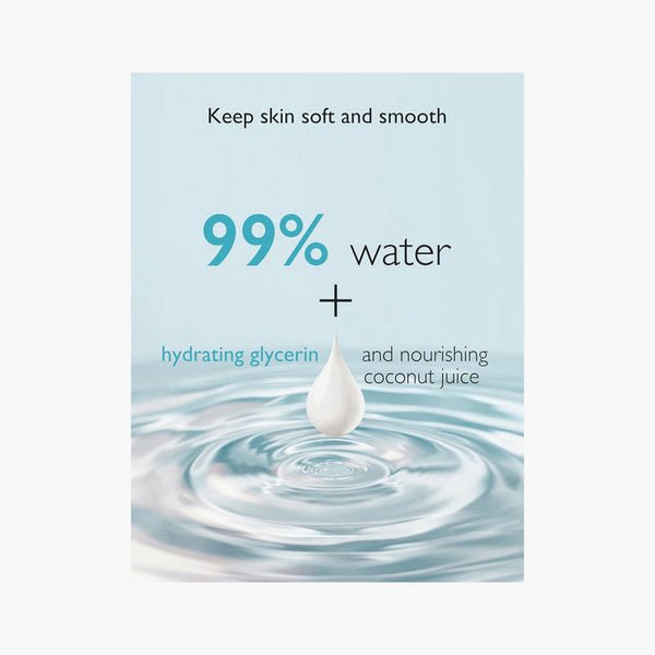 Momcozy Wipes Water Wipes-Extra Large Size Design-keeps skin soft and smooth, has 99% water with hydrating Glycerine and nourishing coconut juice