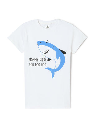 Mommy Shark Womens T shirt - TWWM - MMSK - S