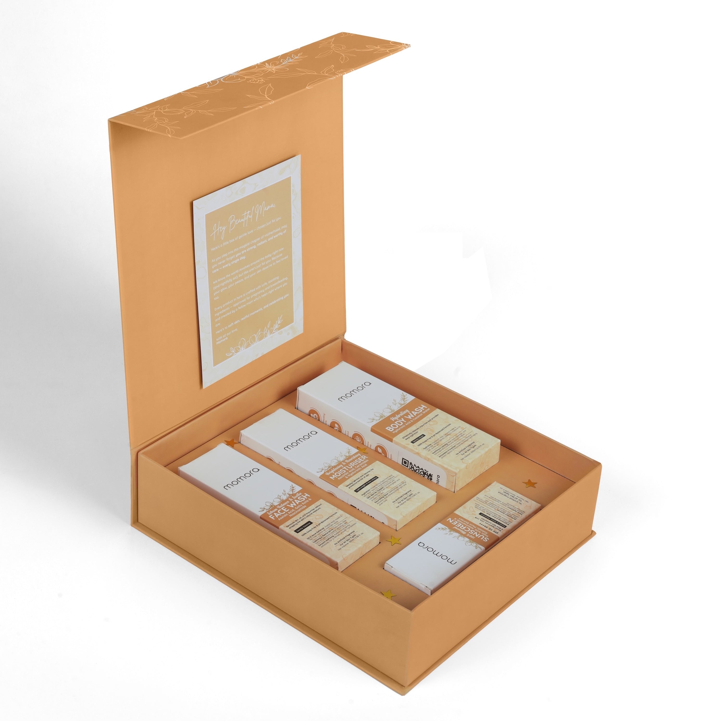 Momora Signature Pregnancy Safe Skincare Gift Hamper - Gift Box for Mom