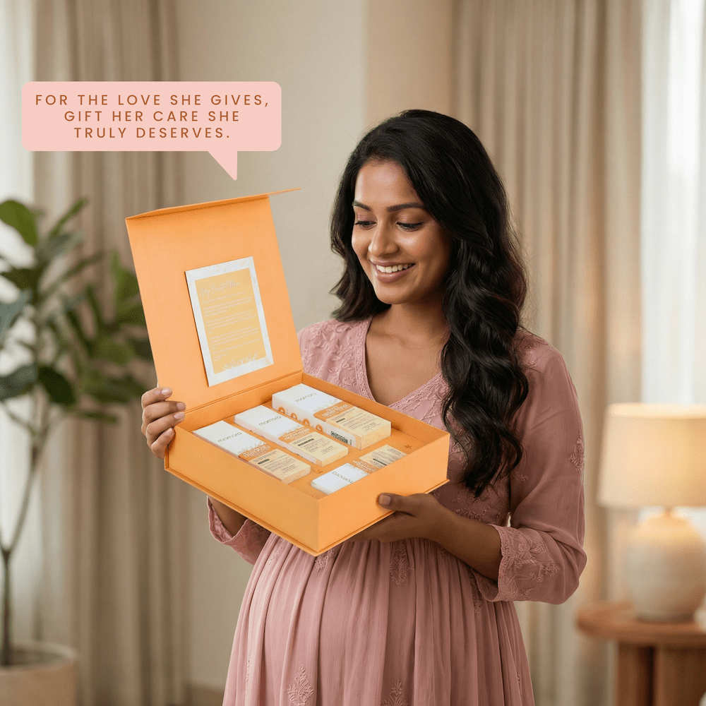 Momora Signature Pregnancy Safe Skincare Gift Hamper - Gift Box for Mom