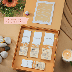 Momora Signature Pregnancy Safe Skincare Gift Hamper - Gift Box for Mom