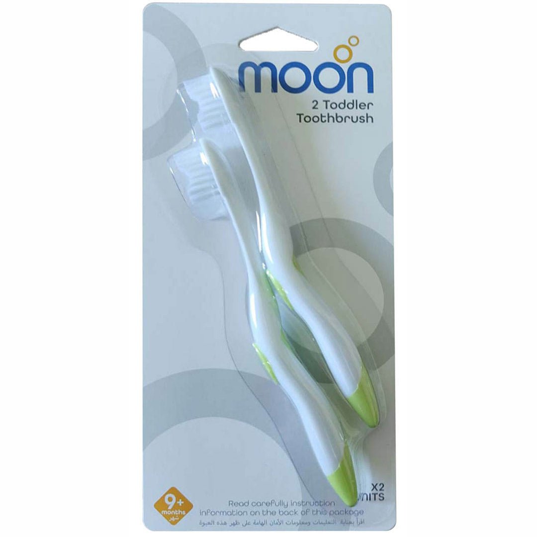 Moon 2 Toddler Toothbrush Tooth Brush white - MNBSHWT03