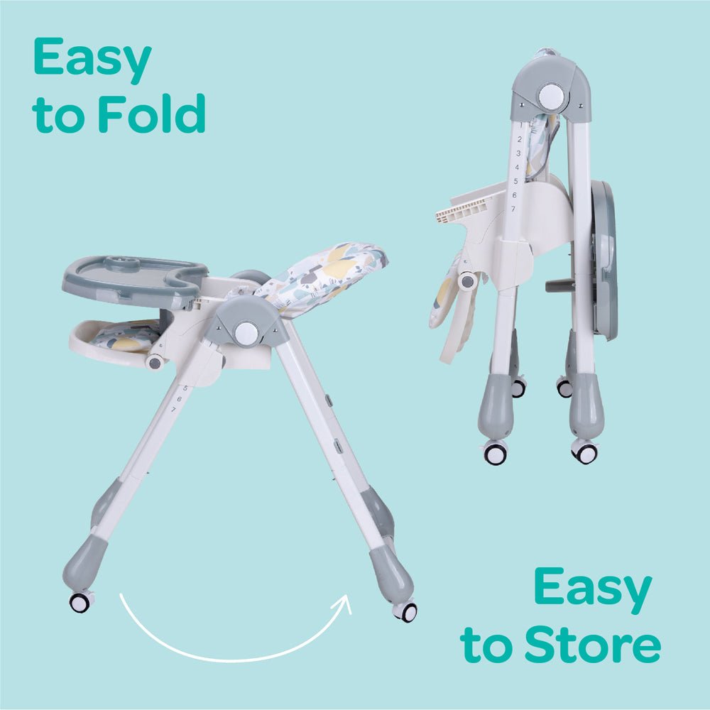 Moon Apex High Chair Green 6 months to 3 years - MNNSHC16