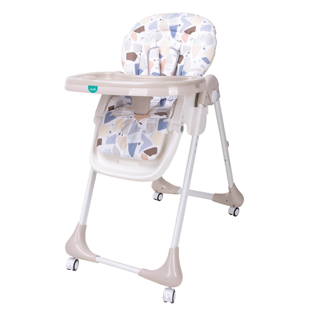 Moon Apex High Chair White & Pink 6 months to 3 years - MNNSHC17