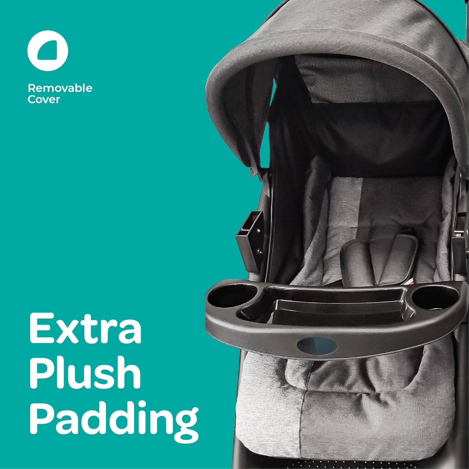 Moon Aria Go Travel System Black - MNNPRMT45