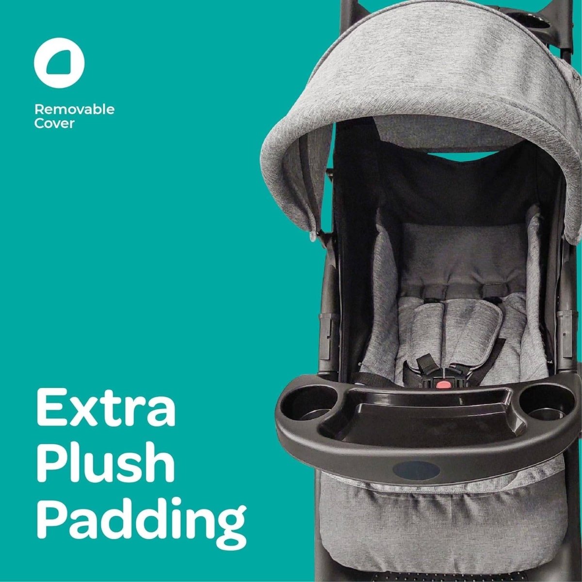 Moon Aria Go Travel System Dark Grey - MNNPRMT44