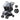 Moon Aria Go Travel System Dark Grey - MNNPRMT44