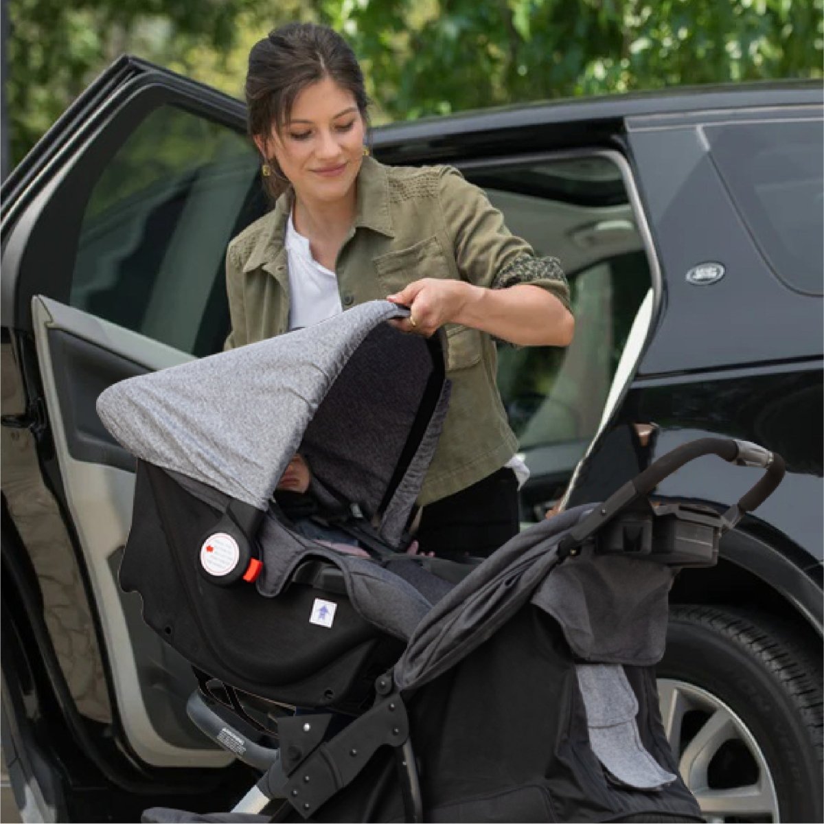 Moon Aria Go Travel System Lite Grey - MNNPRMT46