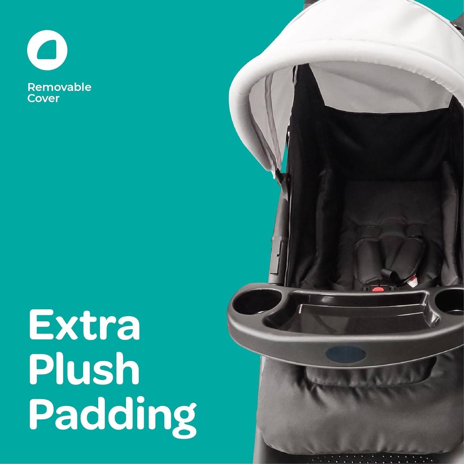 Moon Aria Go Travel System Lite Grey - MNNPRMT46