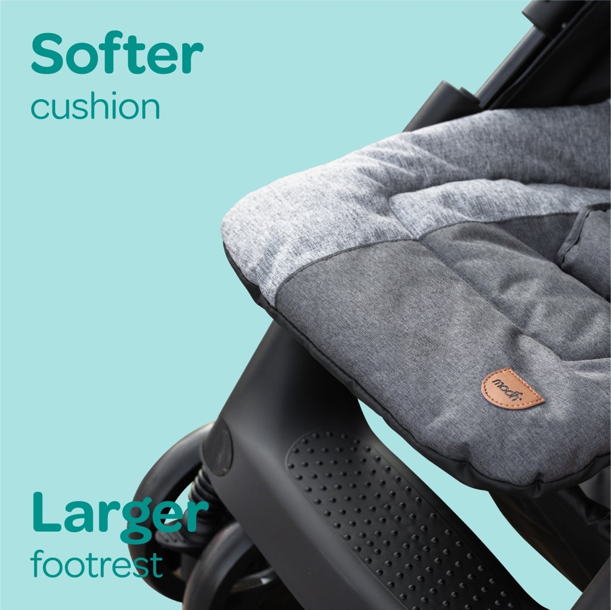Moon Aria Stroller Black - MNNPRMT48