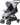Moon Aria Stroller Dark Grey - MNNPRMT47