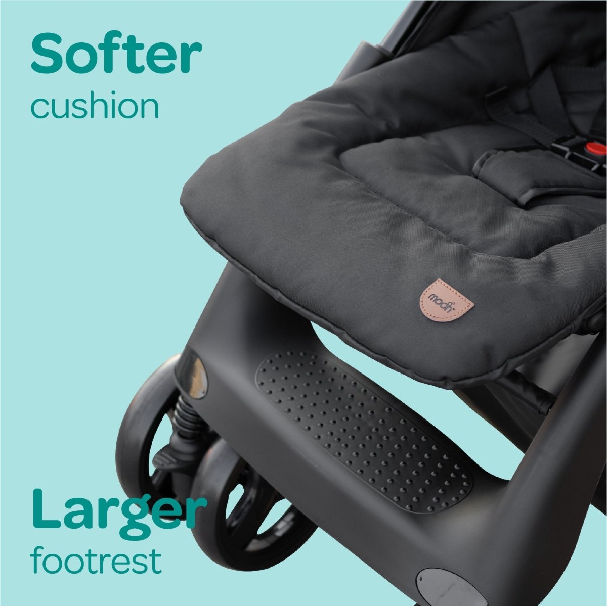 Moon Aria Stroller Lite Grey - MNNPRMT49