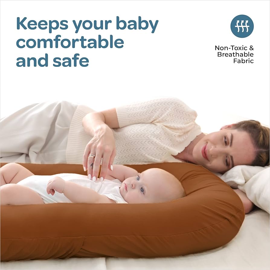 Moon Baby lounger Activity & Gear Brown - MNSNSMT7