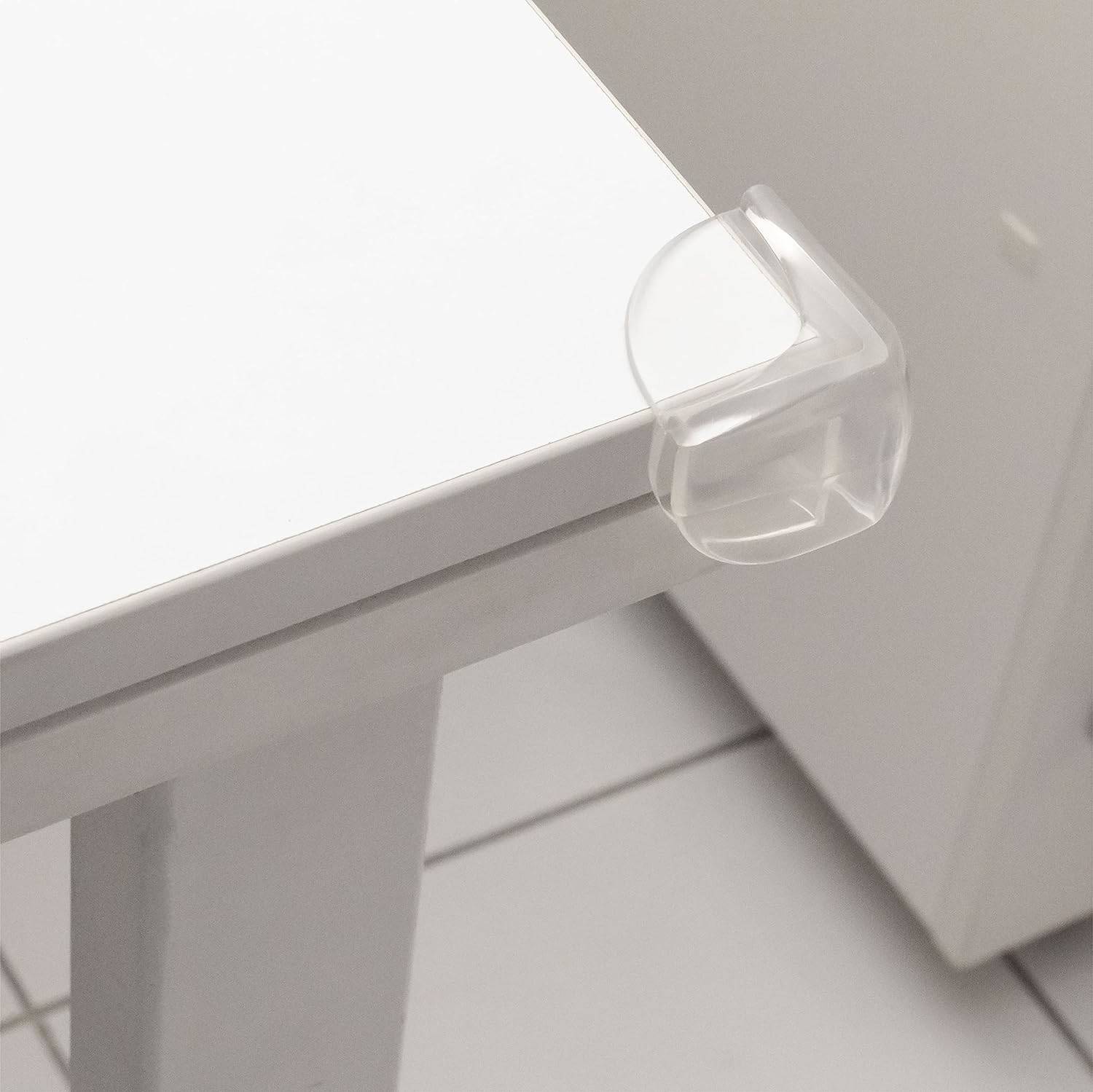 Moon Corner Cushion Dual Wall Home Safety Transparent - MNBSHWT13