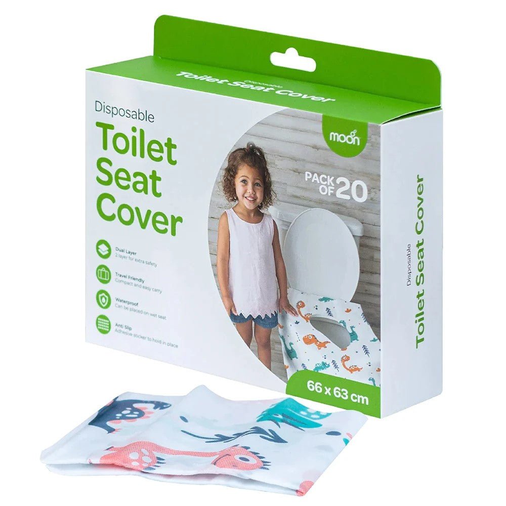 Moon Disposable toilet seat cover Potty Training Multicolor - MNSDCMT01