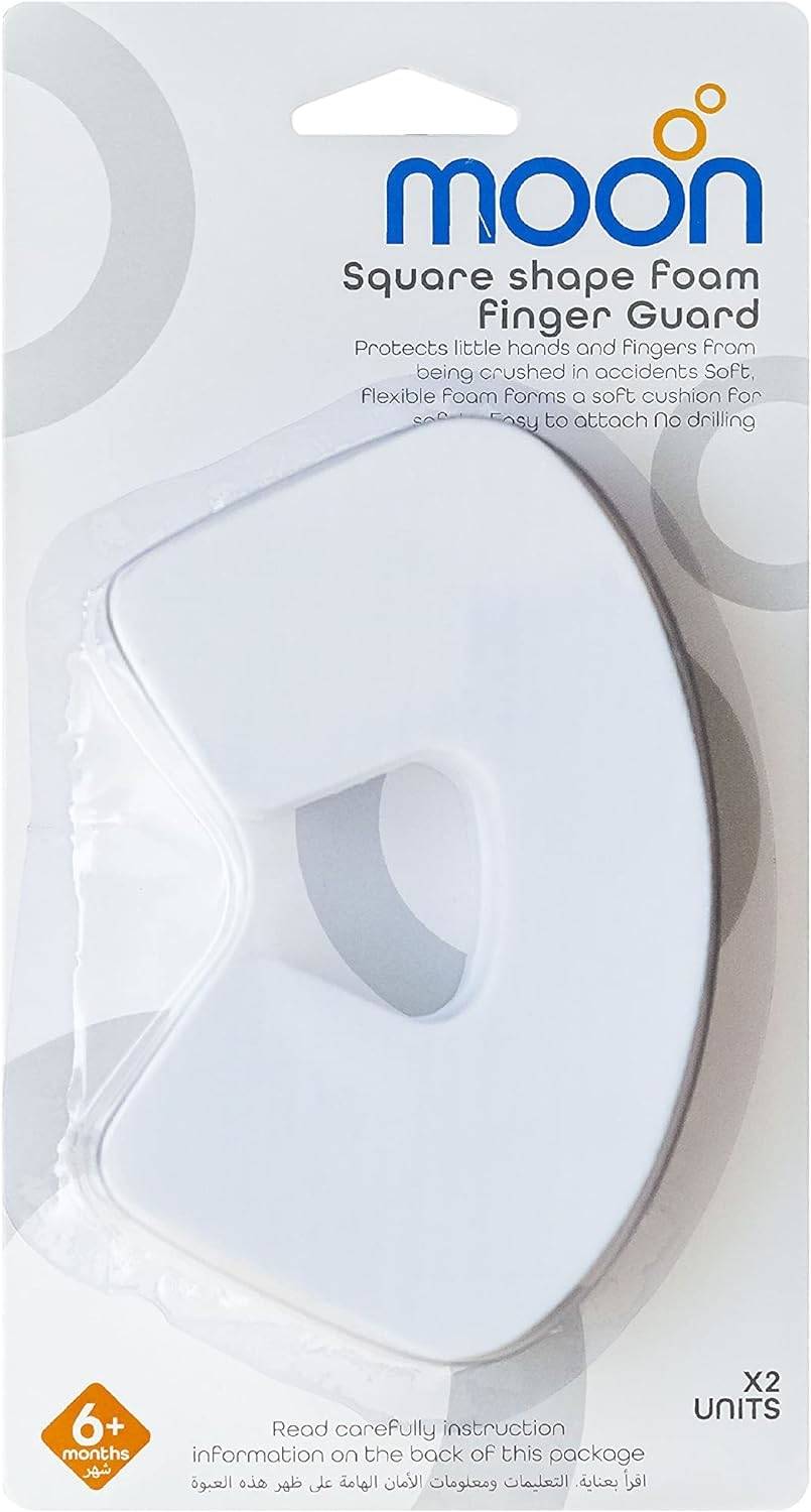Moon Foam Finger Guard Home Safety Transparent - MNBSHWT14