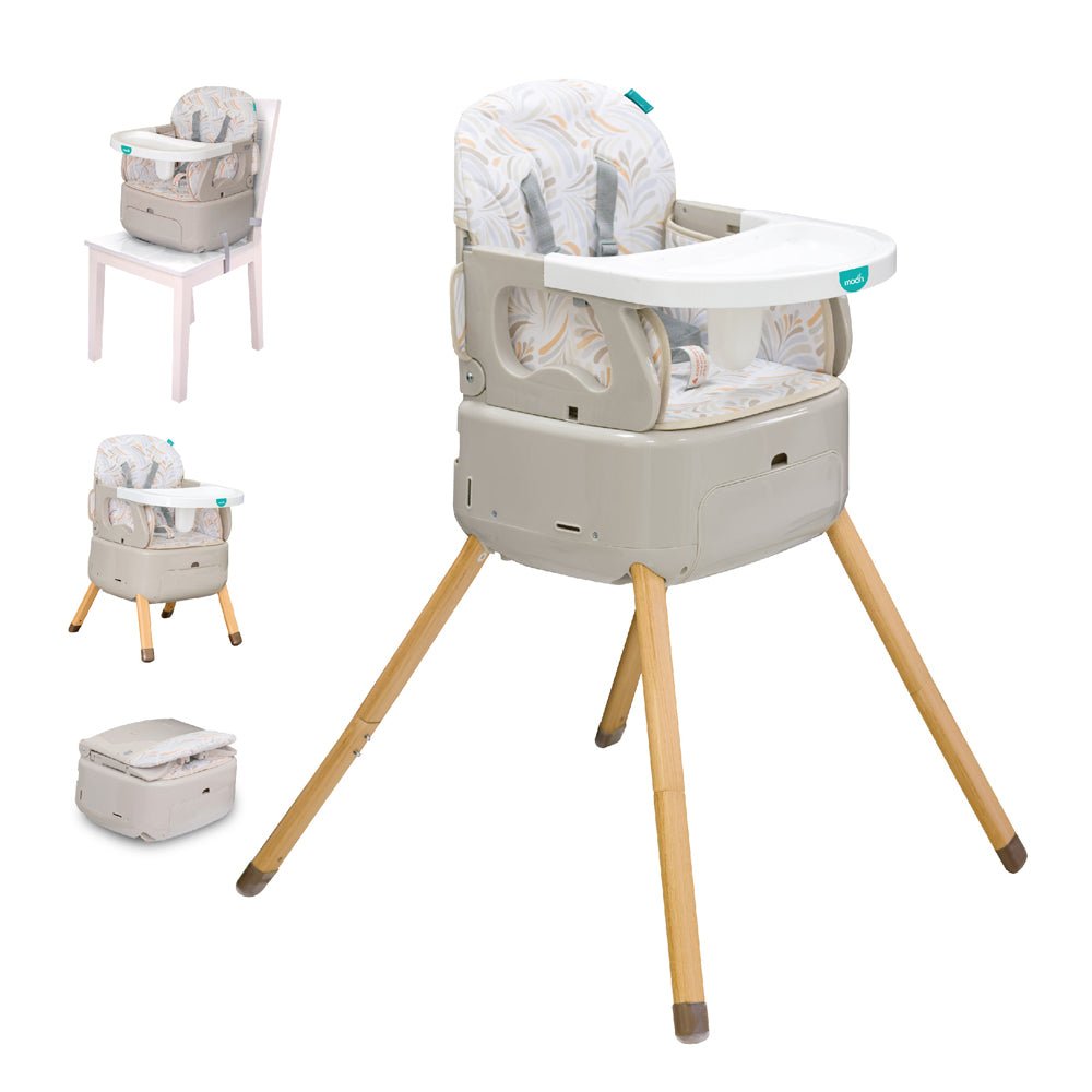 Moon High Chair Beige 6 months to 3 years - MNNSHC15