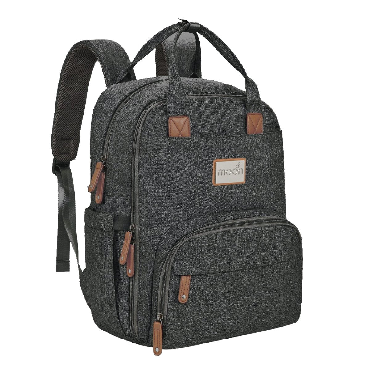 Moon Kary Me Diaper Bags Dark Grey - MNADBDG04