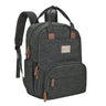 Moon Kary Me Diaper Bags Dark Grey - MNADBDG04
