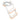 Moon Kids Step Stool Potty Trainer Seat Potty Training White and gold - MNNSPT06