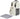 Moon Luca Diaper Bags White & Grey - MNNDBMT05