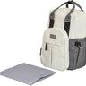 Moon Luca Diaper Bags White & Grey - MNNDBMT05