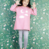 Moon Magic Girls Hooded Sweater Dress with Grey Leggings - WNCL-HL-MNMG-0-6