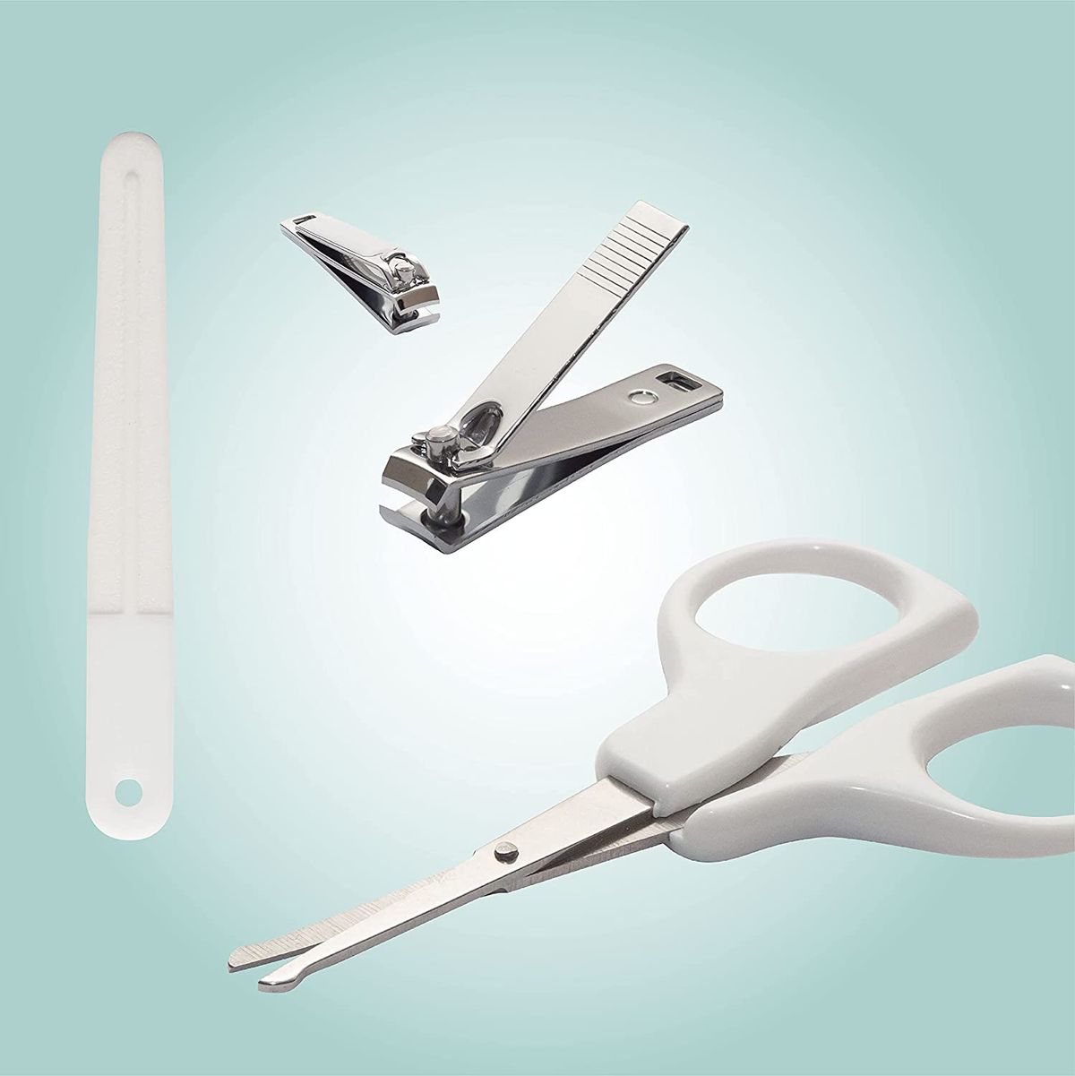 Moon Nail Care Set Grooming White - MNBSHWT08
