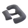 Moon Organic Multi Position Maternity Pillow with Detachable back support Maternity Accessories Grey Adult - MNSMPMT22