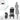 Moon Pro - 2in1 Stroller Grey Birth to 15 kg - MNNPRMT30