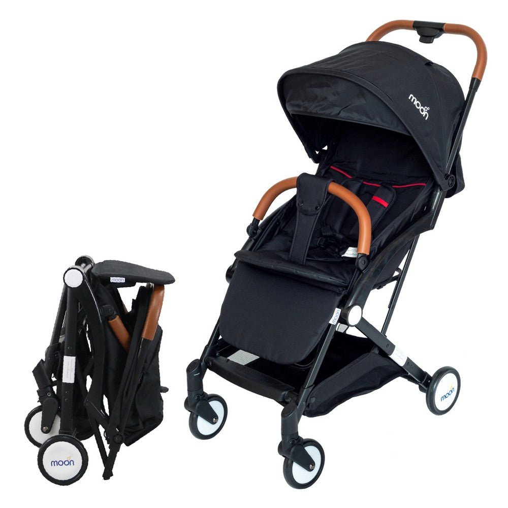 Moon Ritzi Stroller Black - MNBGSBK04