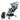 Moon Ritzi Stroller Grey Birth to 18 kg - MNBGSGY05