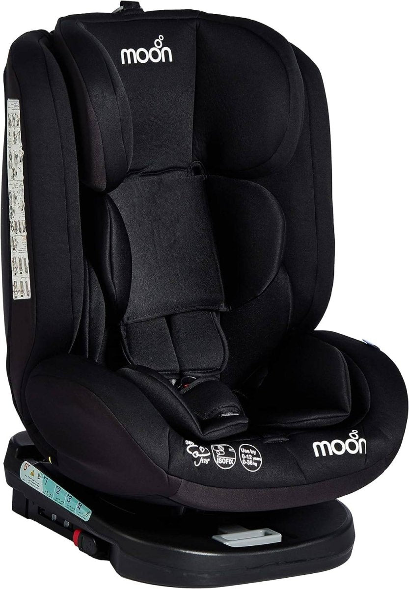 Moon Rover Car Seat Black - MNNCSMT04