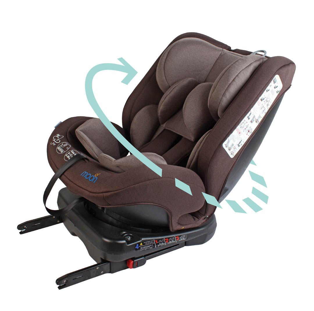 Moon Rover Car Seat Brown - MNBGCBN05