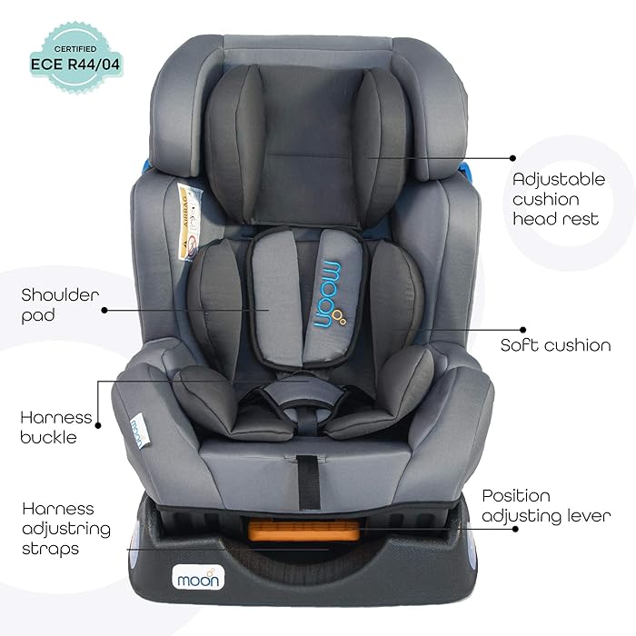 Moon Sumo Car Seat Grey - MNBGCDG11