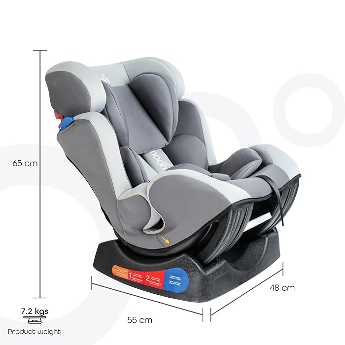 Moon Sumo Car Seat Lite Grey - MNBGCLG17